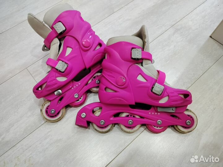 Роликовые коньки детские раздвижные 32-35