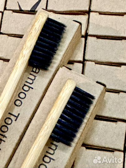 1000 шт Зубная щетка бамбук