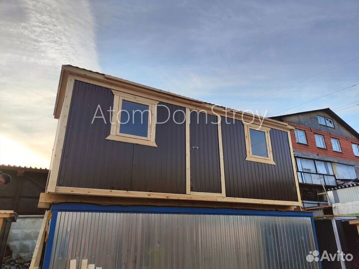 Бытовка зимняя утепленная. Выдерживает до -30