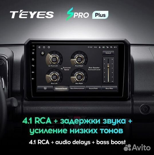 Магнитола Toyota Highlander 2 spro Plus 4/64