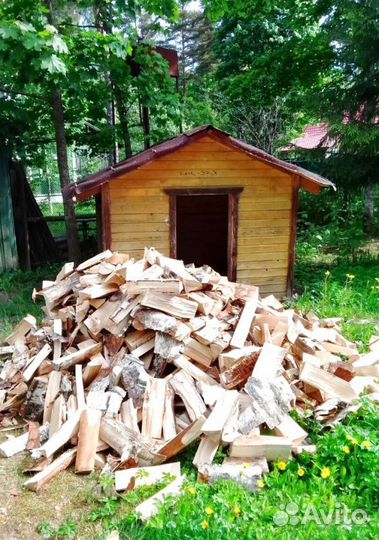 Дрова колотые Ольха