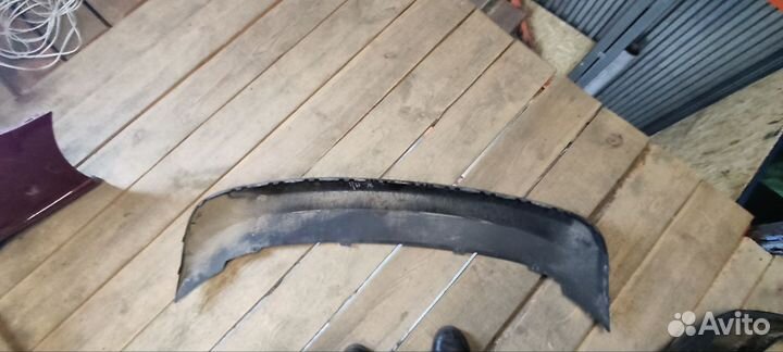 Спойлер заднего бампера Skoda rapid