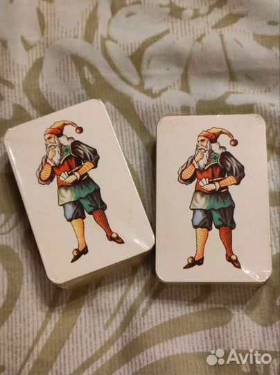 Пасьянсные карты невскрытые