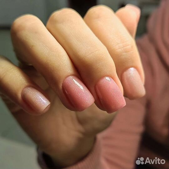 Маникюр на дому наращивание ногтей
