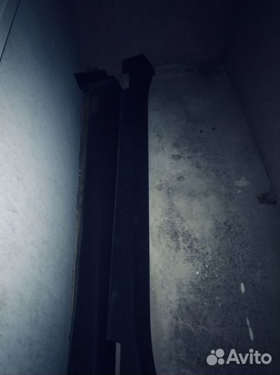 Пластиковые пороги kia sportage