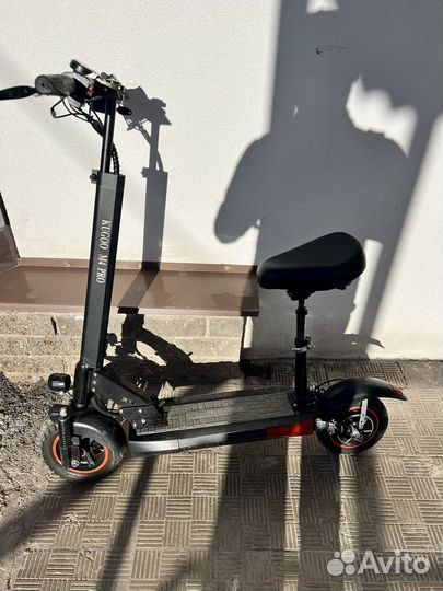 Электросамокат kugoo m4 pro с сиденьем