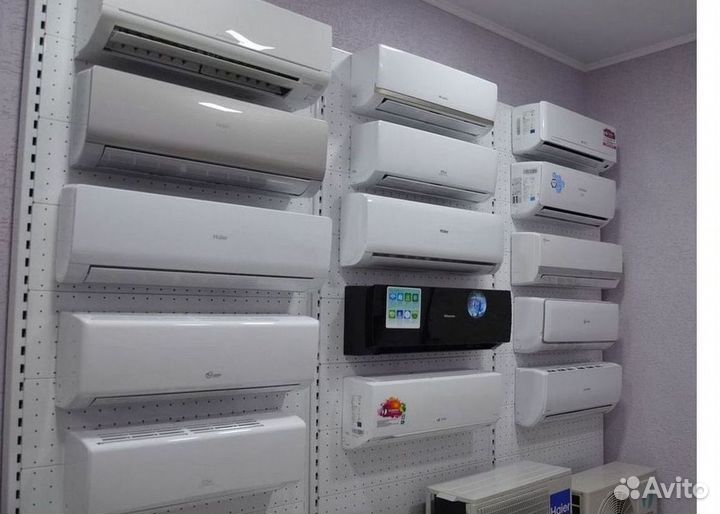 Сплит система с установкой