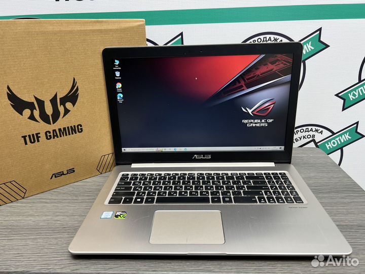 Монстр Asus Gaming core i5 8Gb DDR4 GTX1050 SSD