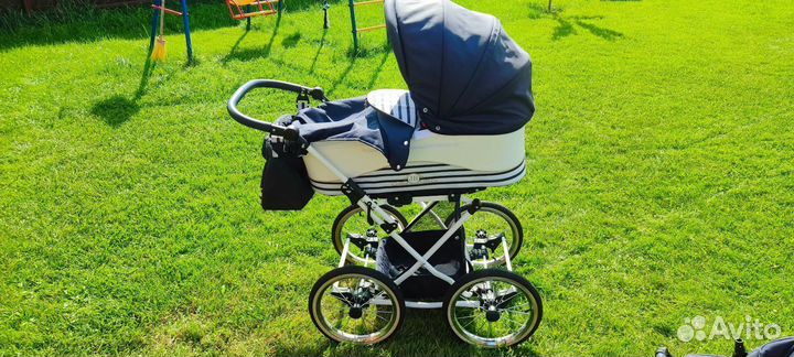 Коляска Baronessa Lonex Blue Salor