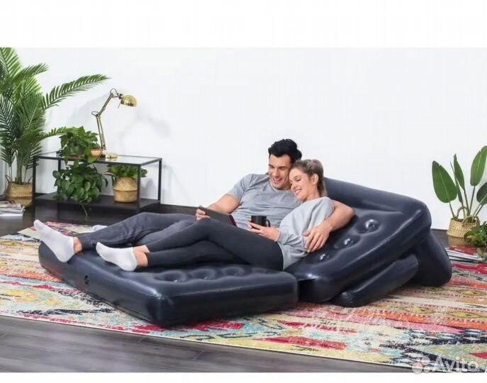 Надувной матрас диван