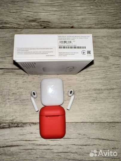 Наушники apple airpods 2