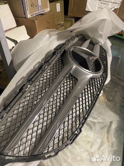 Решетка радиатора mercedes amg (c класса)