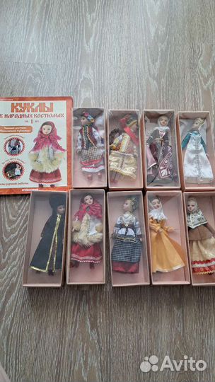 Куклы в народных костюмах деагостини