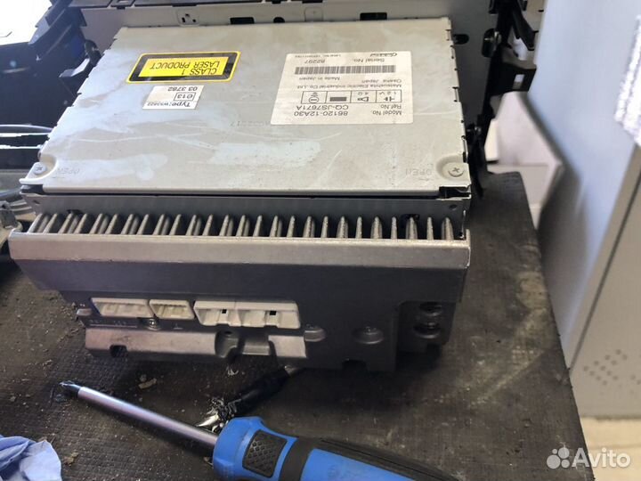 Магнитола штатная 86120-12a30 Toyota corolla