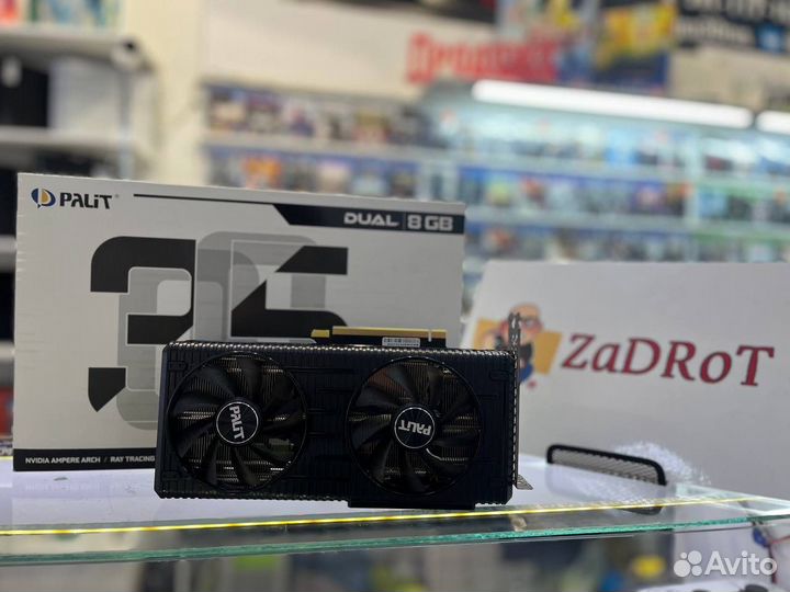 Видеокарты rtx 3050 palit dns