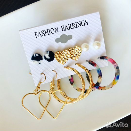 Набор сережек