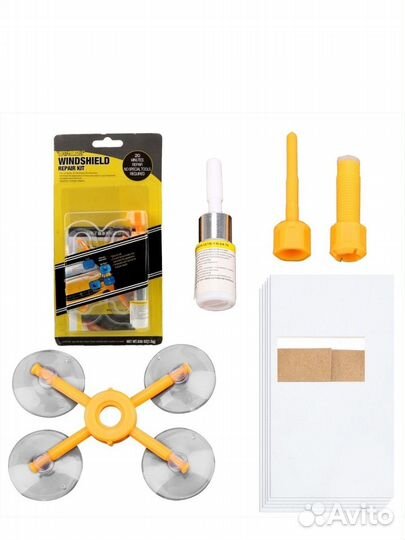 Набор для ремонта стекол windshield repair KIT