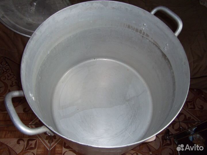 Котёл (кастрюля) алюминиевая, соковарка