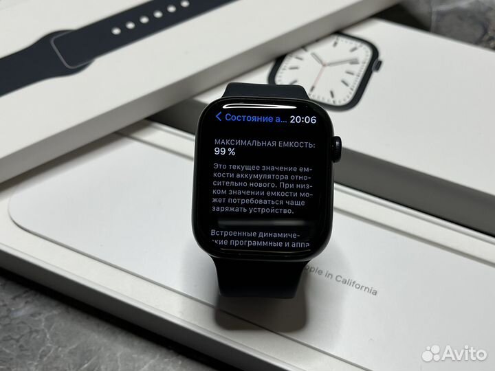 Часы Apple Watch 7 45 mm 99 акб