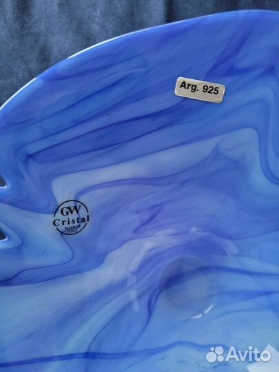 Ваза, конфетница GW Cristal Italy