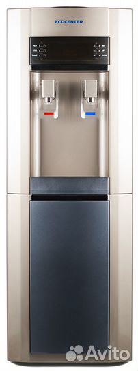 Кулер (диспенсер) ecocenter S-F80PF с холодильнико