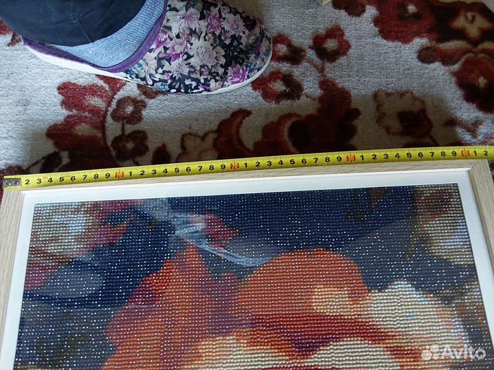 Набор картин алмазная вышивка 2 шт 50 40 см