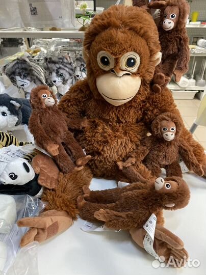 Игрушка Обезьянка.Новая.Икеа.Сокол67