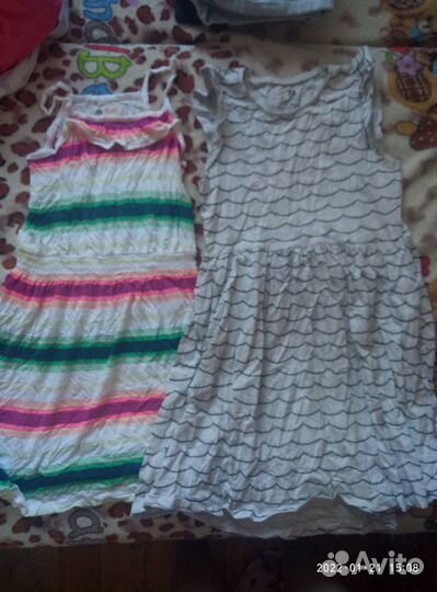 Пакет вещей для девочки 134