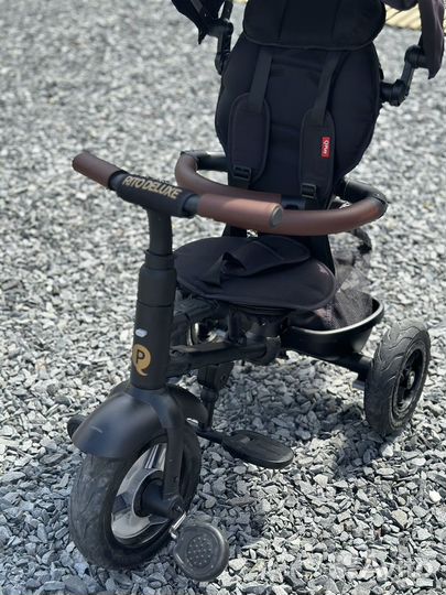 Трехколесный велосипед с ручкой управления