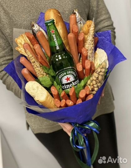 Мужские букеты съедобные