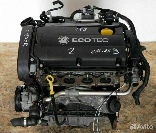 Контрактный Двигатель 1.6 opel astra