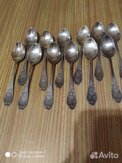 Мельхиоровые ложки мнц. Начало 80-х