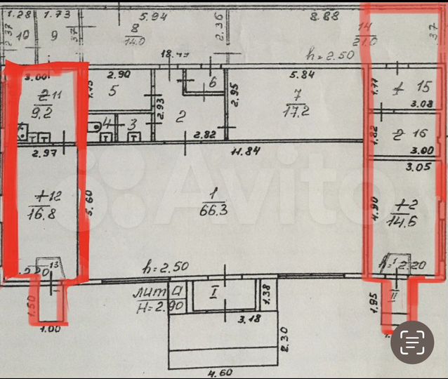 Торговая площадь, 52 м²