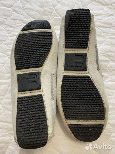 Мокасины кожаные mascotte