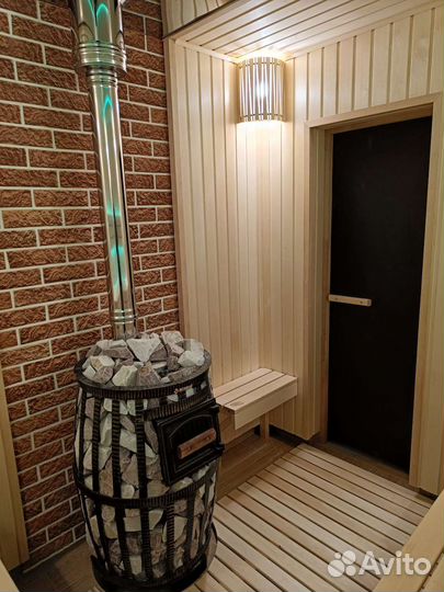 Баня Сауна Комната отдыха внутренняя отделка