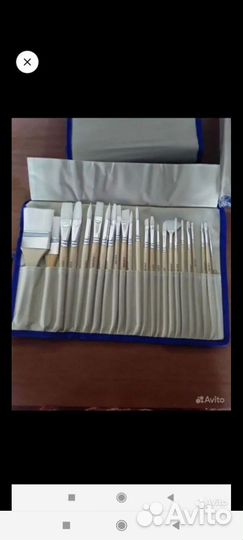 Кисточки для рисования 24 шт профессиональный