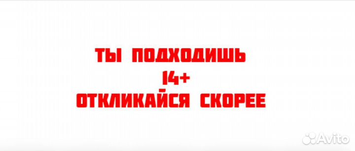 Дневная подработка без опыта/Берем всех/Рабочий