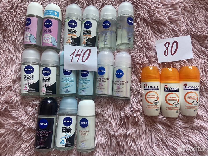 Дезодоранты,гели для душа, шампуни