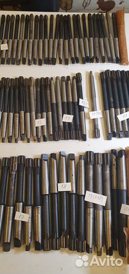 Развёртки концевые, насадные СССР 3-95мм