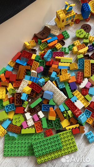 Пакет лего дупло зоопарк, поезд, животные