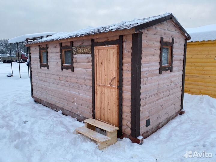 Русская баня 5,0 на 2,25 метров