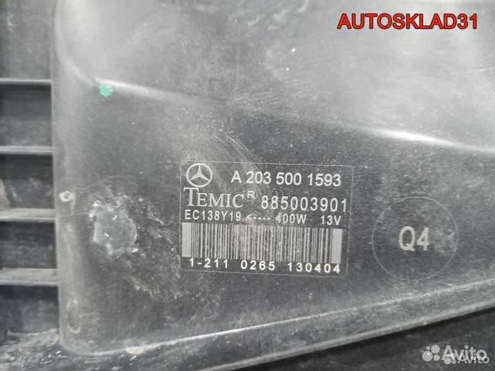 Вентилятор радиатора Mercedes W203 A2035001593