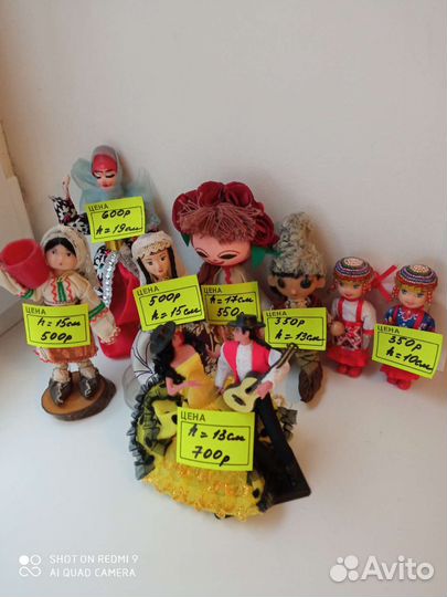 Куклы в национальных костюмах