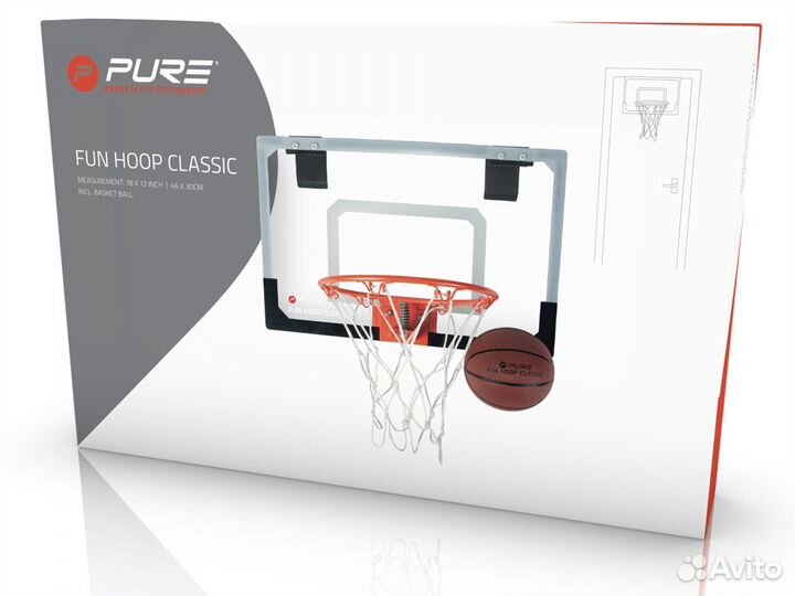 Баскетбольный набор pure2improve FUN hoop classic