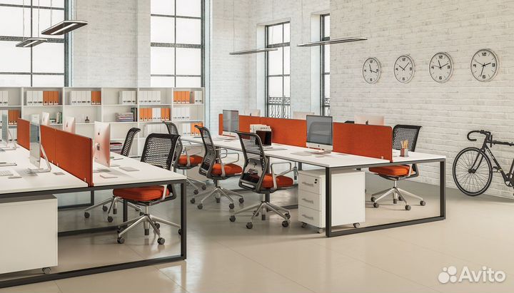 Офисные столы, тумбы