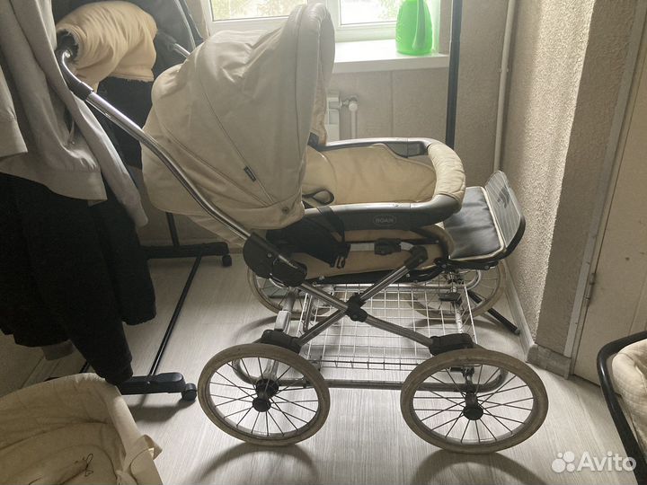 Коляска 3 в 1 leader kids