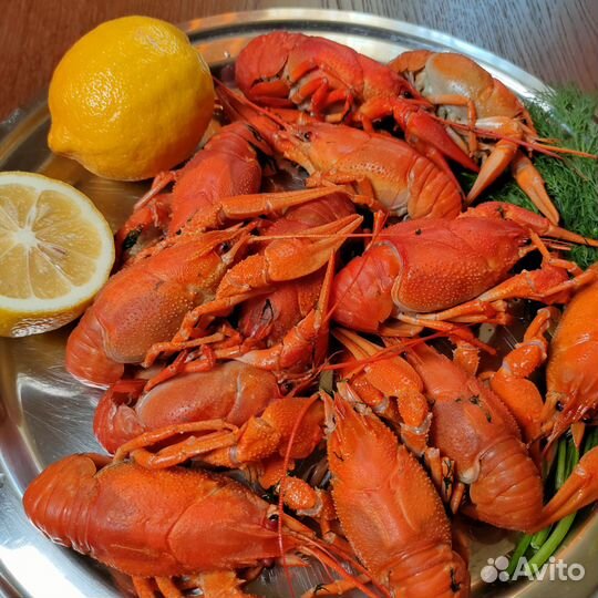Раки варёные с доставкой на дом. Челябинск