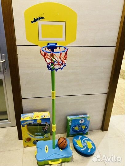 Игра баскетбол, теннис, балансир ELC