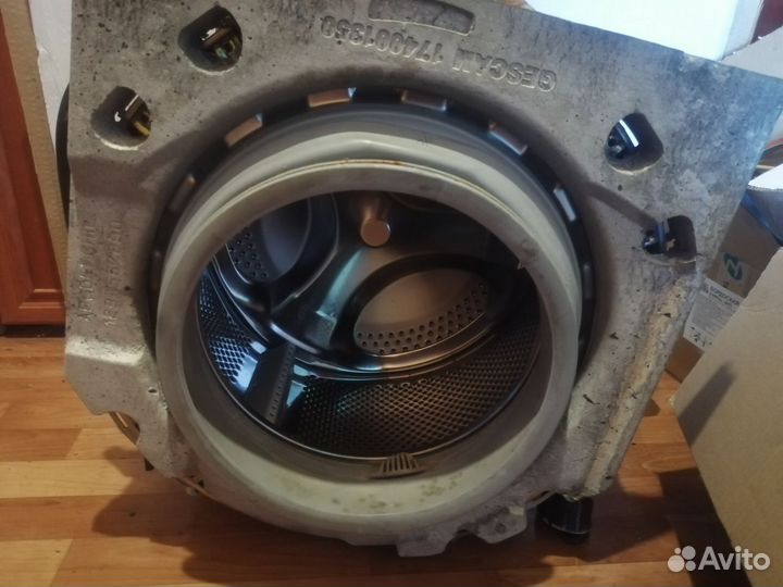 Бак для стиральной машины Ariston, нержавейка