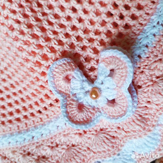 Новые панамки для девочек на р.50-54см